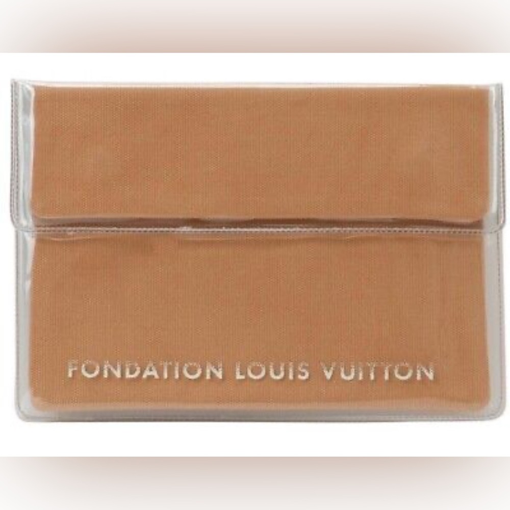 FONDATION LOUIS VUITTON CLUTCH/ POUCH - Picture 1 of 9